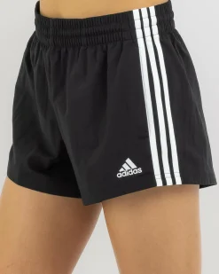 Essentials 3 Stripe Woven Shorts