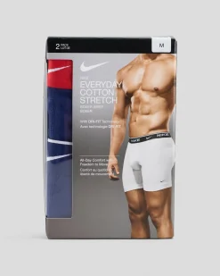 Everyday Cotton Stretch Boxer Brief 2 Pack