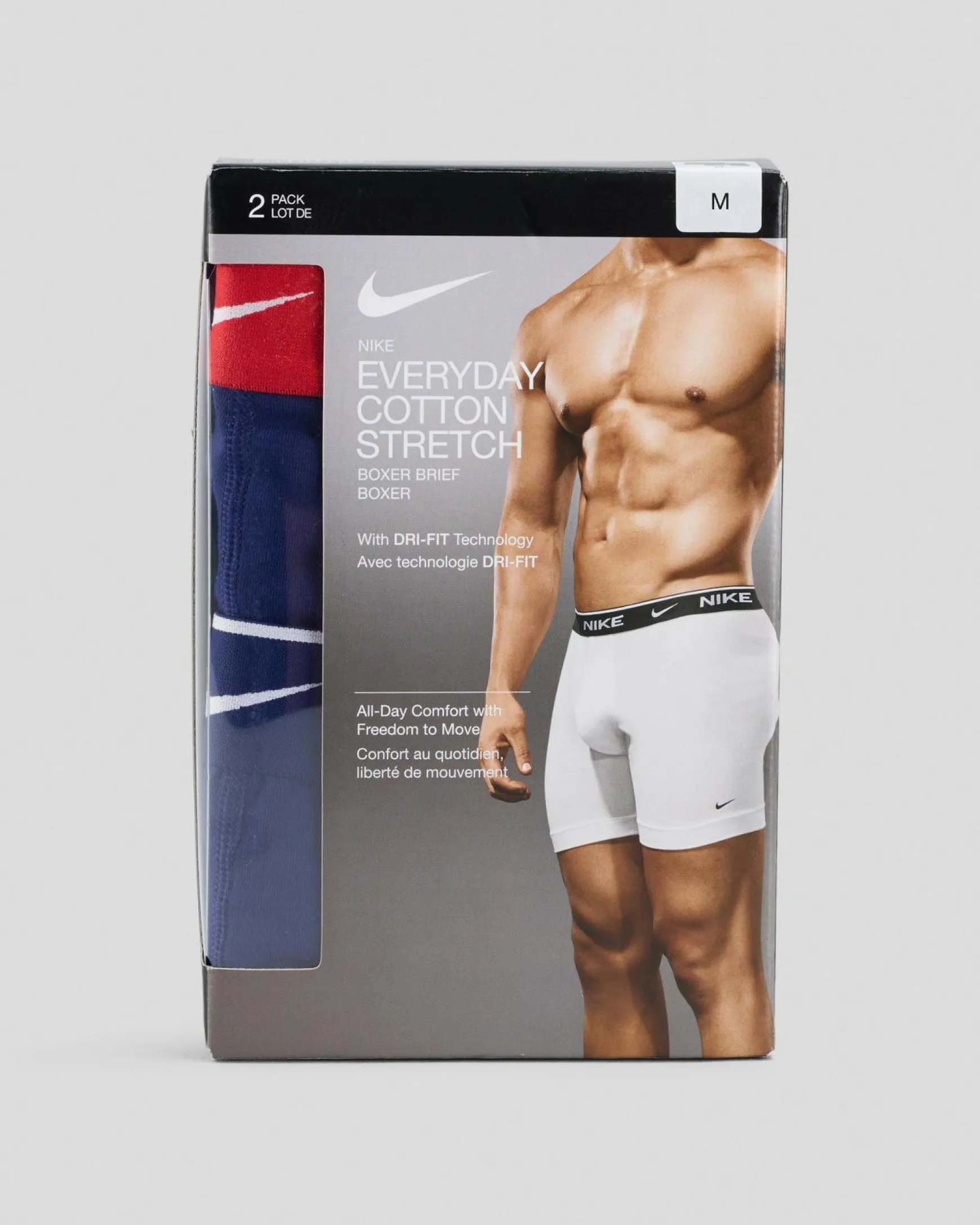 Everyday Cotton Stretch Boxer Brief 2 Pack
