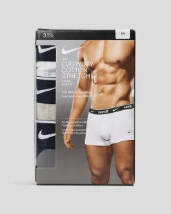 Everyday Cotton Stretch Trunks 3 Pack