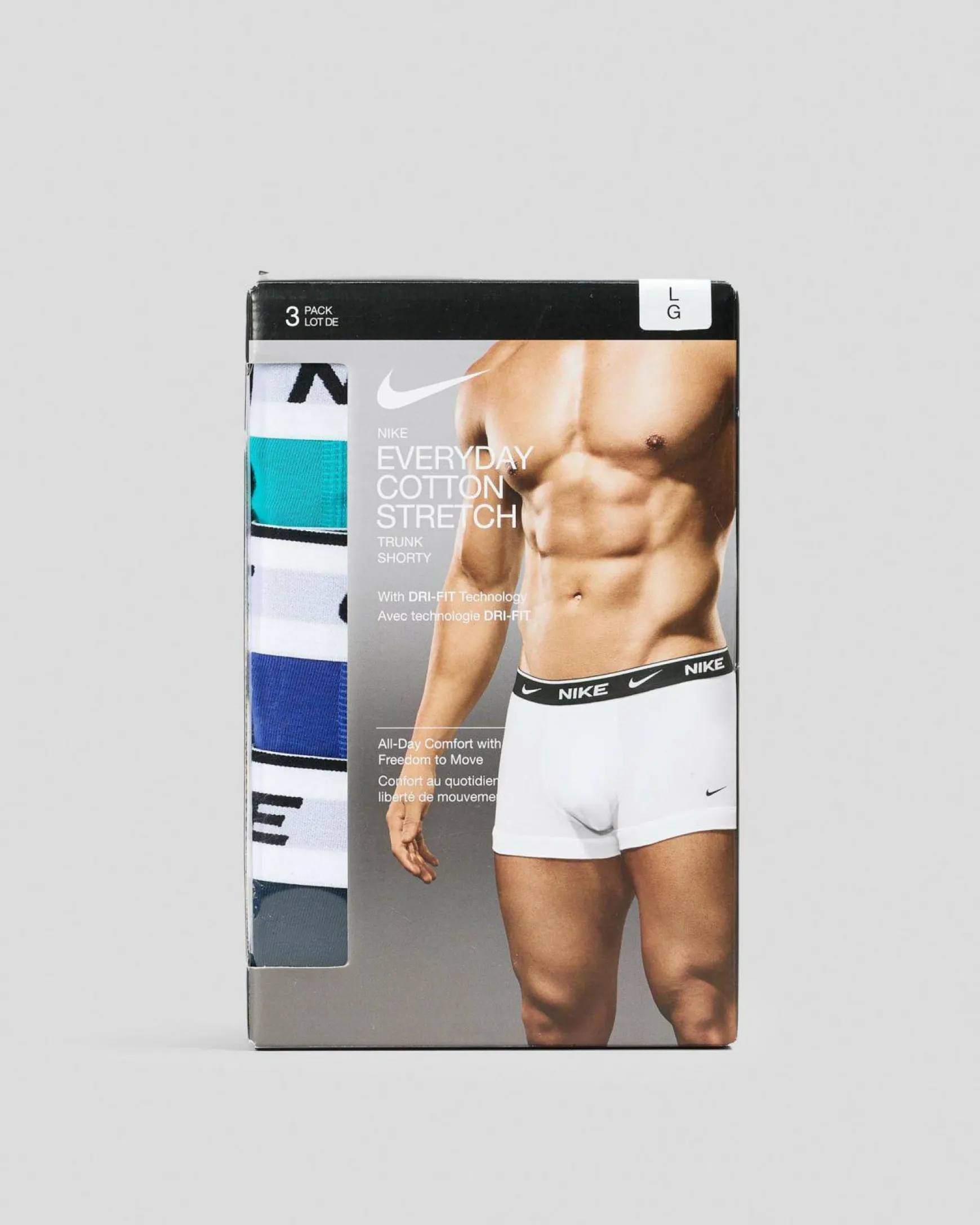Everyday Cotton Stretch Trunk 3 Pack