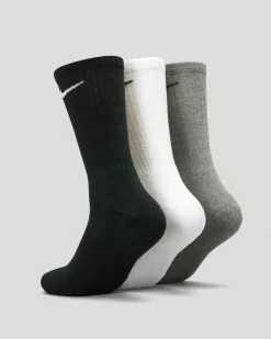 Everyday Cushion Crew Socks 3 Pack