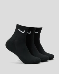 Everyday Cushioned 3 Pack Socks