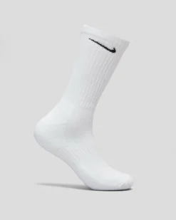 Everyday Cushioned Crew Socks 6 Pack