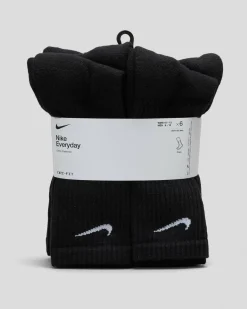 Everyday Cushioned Crew Socks 6 Pack