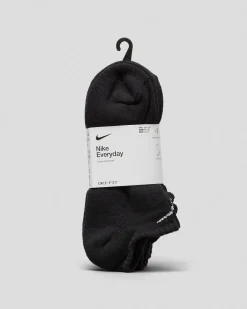 Everyday Cushioned No Show Socks 3 Pack