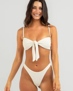Evie Tie Bandeau Bikini Top