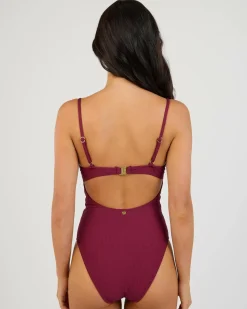 Evita Balconette One Piece Swimsuit