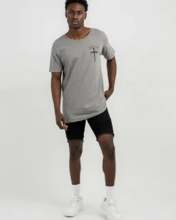 Expansion Denim Shorts