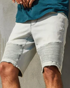 Expansion Denim Shorts
