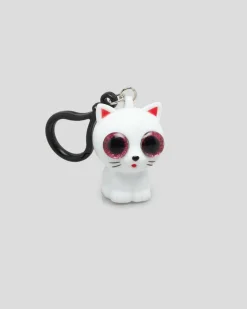 Eye Popping Cat Keyring