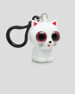 Eye Popping Cat Keyring