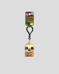 Eye Popping Sloth Keyring