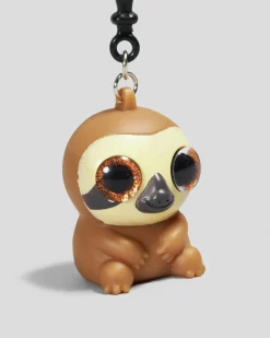 Eye Popping Sloth Keyring