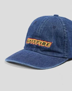 Flames Script Strapback Cap