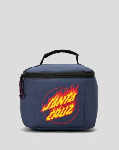 Flaming Dot Lunch Box