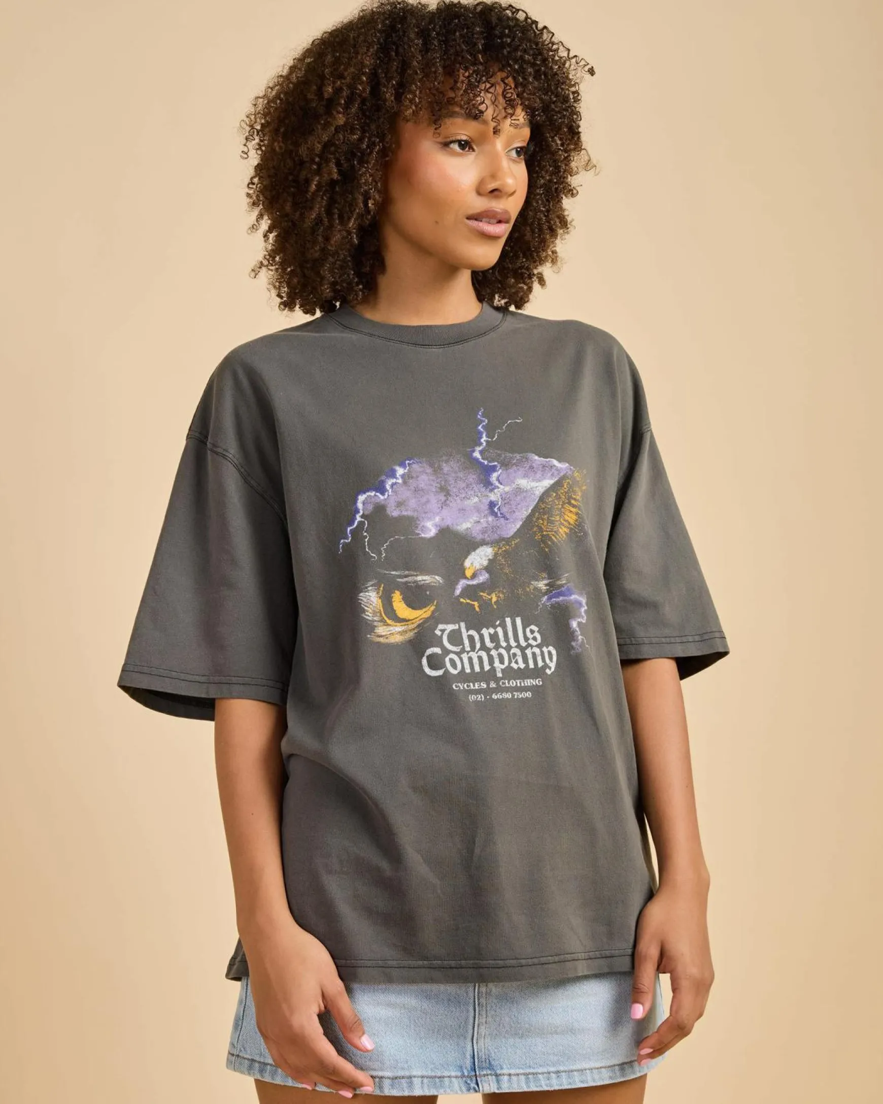 Flight Risk Oversized T-Shirt