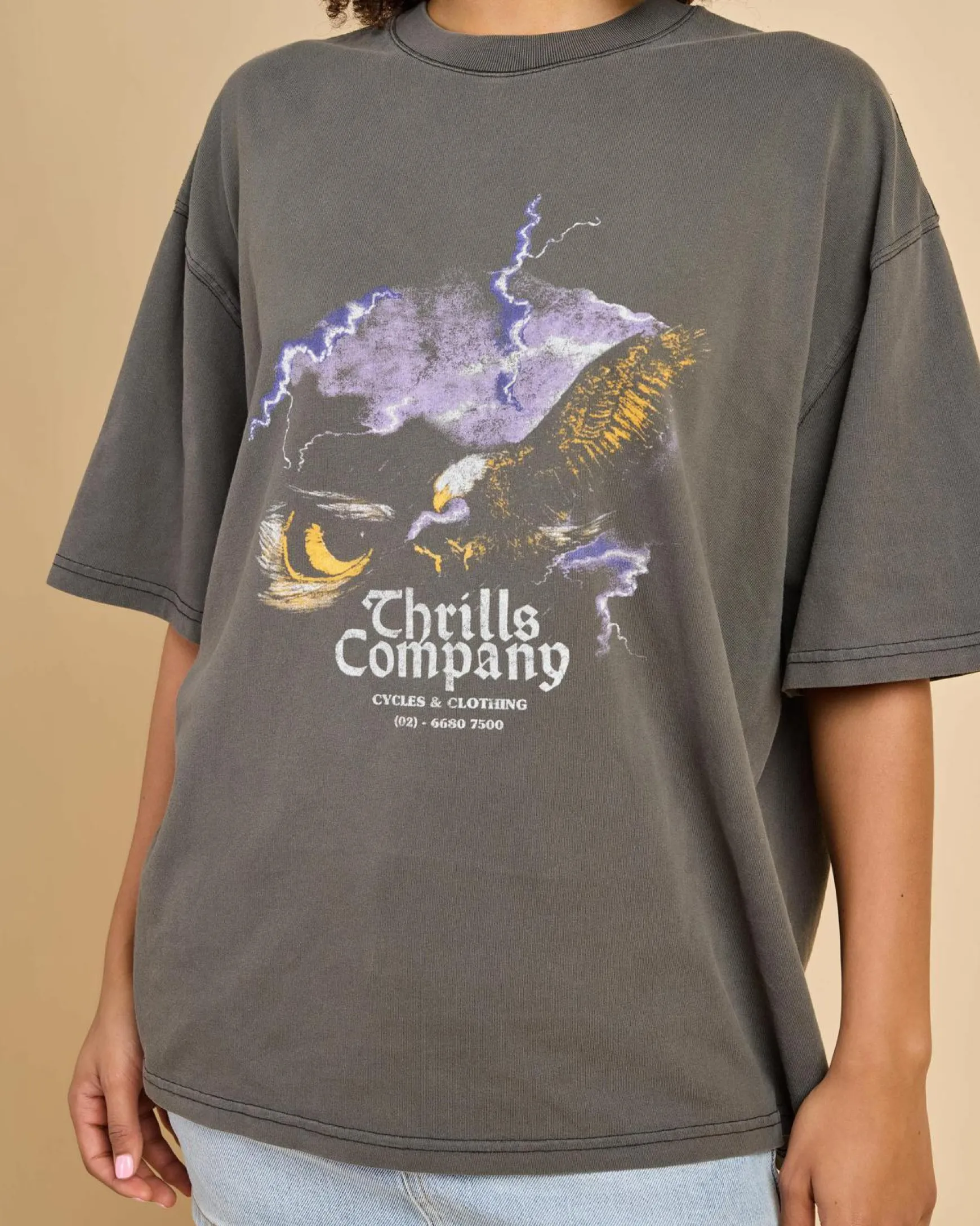 Flight Risk Oversized T-Shirt