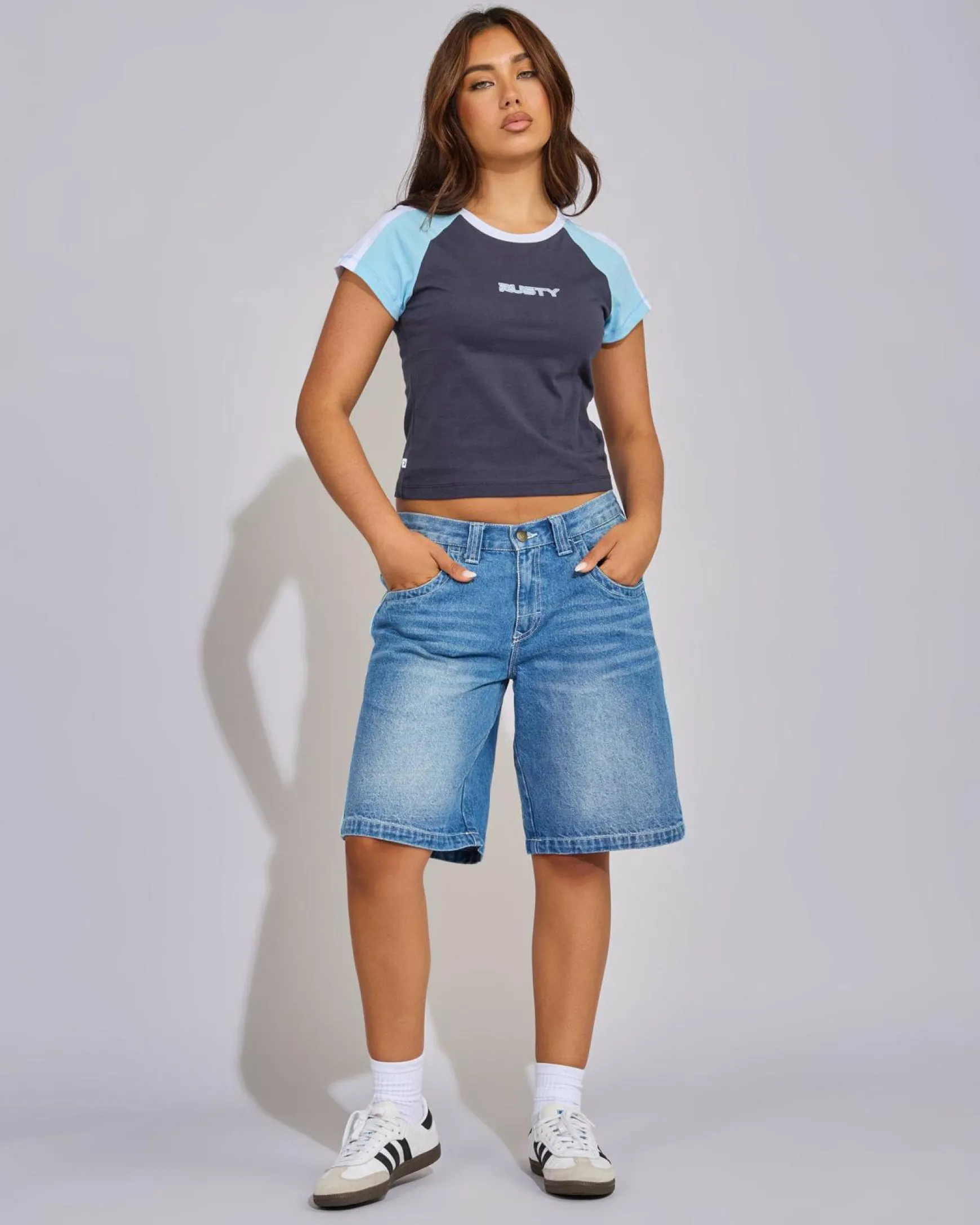 Flip Mommy Denim Shorts