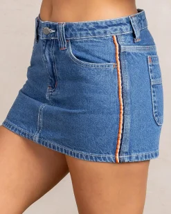 Flip Mommy Mini Denim Skirt