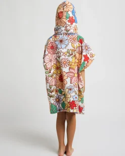 Flower Power Toddlers' Hooded Towel