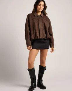 Floyd Faux Suede Jacket