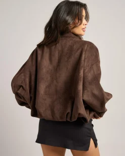 Floyd Faux Suede Jacket