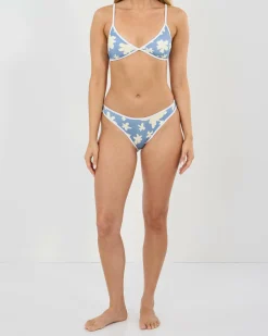 Fluer Fixed Triangle Bikini Top
