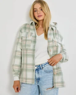 Flynn Hooded Shacket