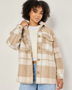 Flynn Hooded Shacket