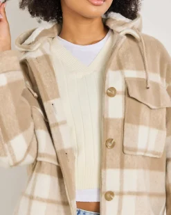 Flynn Hooded Shacket