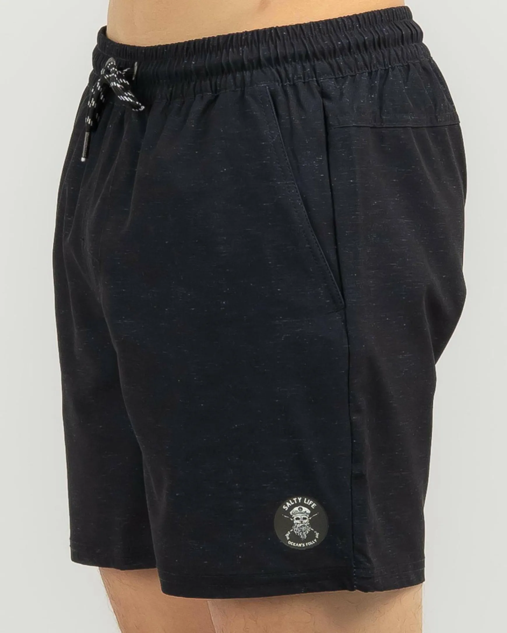 Formal Elastic Waist Shorts