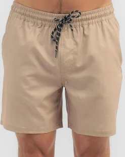 Formal Elastic Waist Shorts