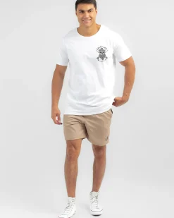 Formal Elastic Waist Shorts