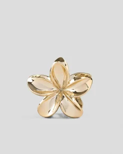 Frangipani Hair Claw Clip