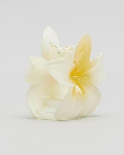 Frangipani Hair Claw Clip