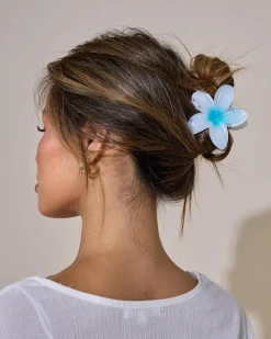 Frangipani Hair Claw Clip