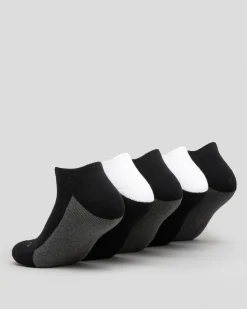 Fuzzled Ankle Socks 5 Pack
