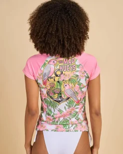 Galah Anchor Raglan Short Sleeve Rash Vest