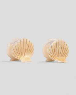 Geena Shell Hair Claw Clip Pack
