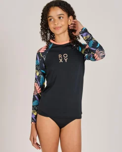 Girl's Active Long Sleeve Rash Vest
