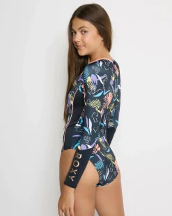 Girls' Active Long Sleeve Surfsuit