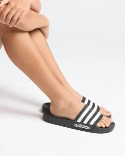 Girls' Adidas Adilette Shower Slide Sandals