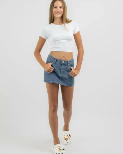 Girls' Allegra Denim Skort