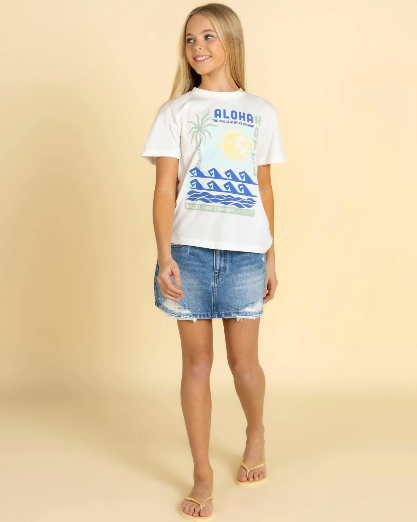 Girls' Aloha Hotel Relaxed T-Shirt