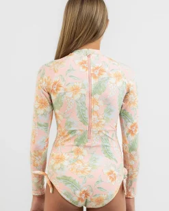 Girls' Always Summer Long Sleeve Surfsuit