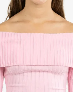 Girls' Ari Off Shoulder Knit Top