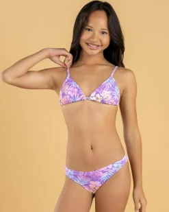Girls' Ariella Triangle Bikini Set