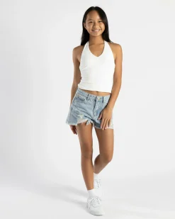 Girls' Basic Halter Top