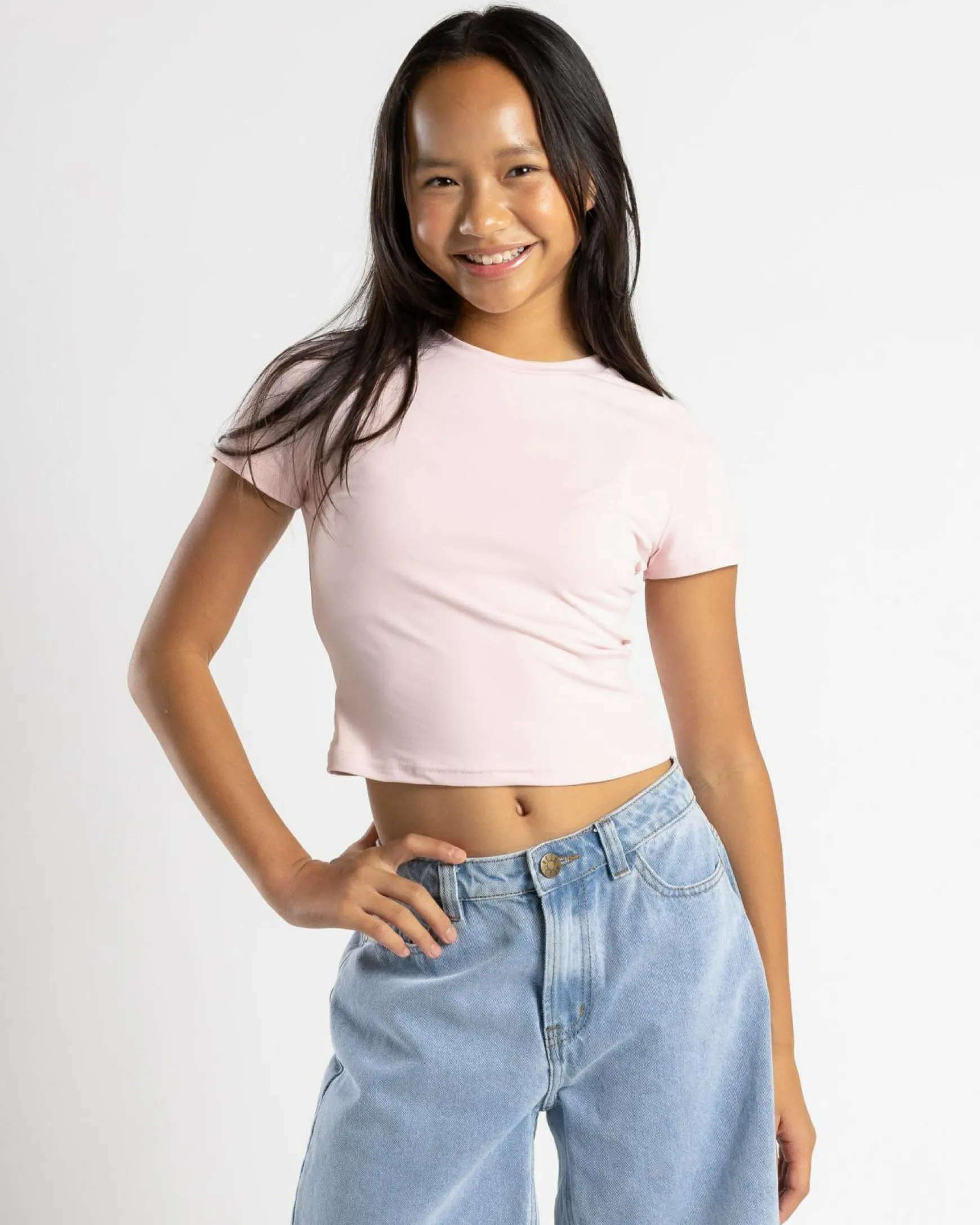 Girls' Basic Super Soft Tee